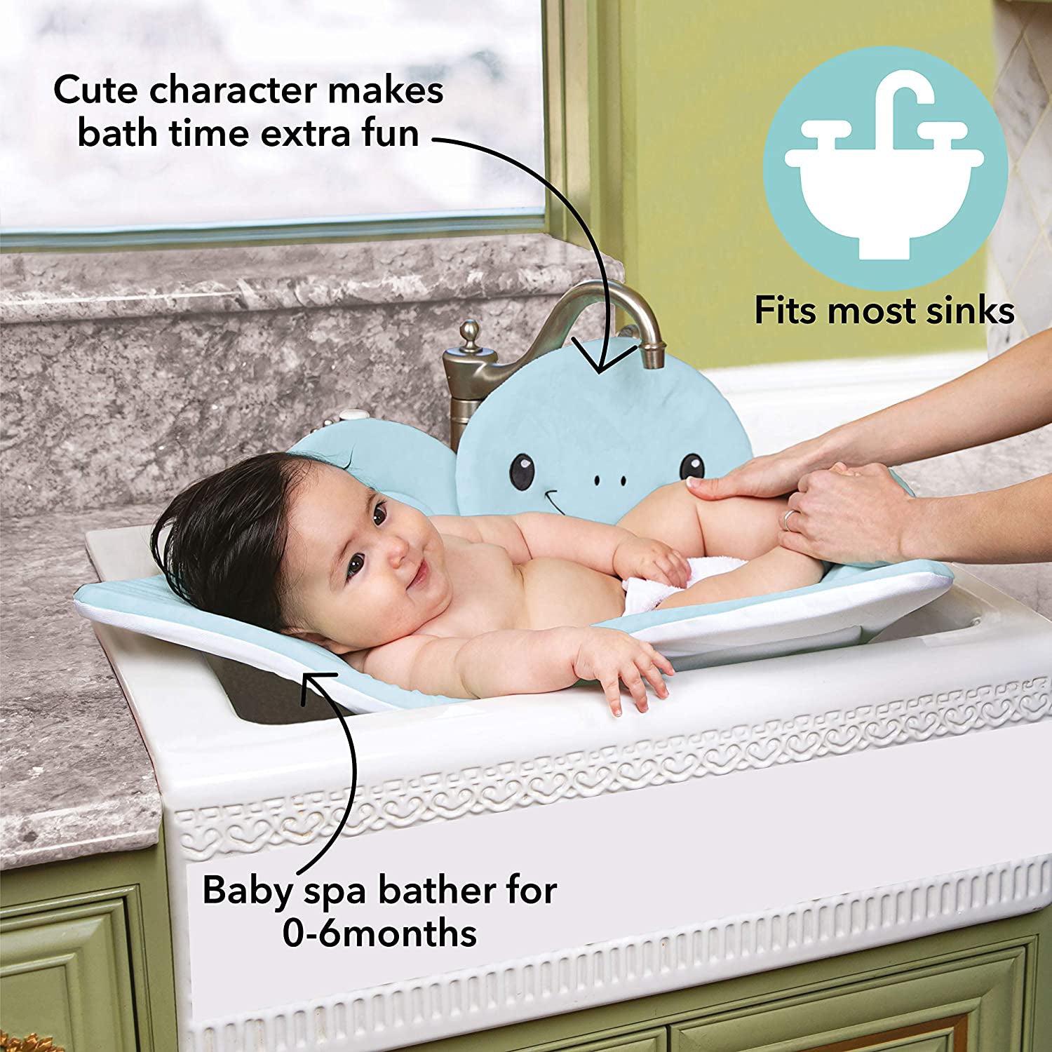 Baby Bath Sink & Tub Cushion #304TI