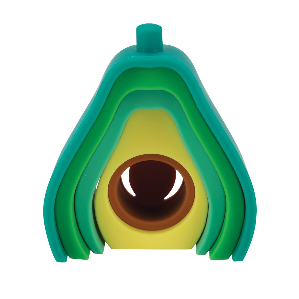 Silicone Stacking Avocado Toy #060GE