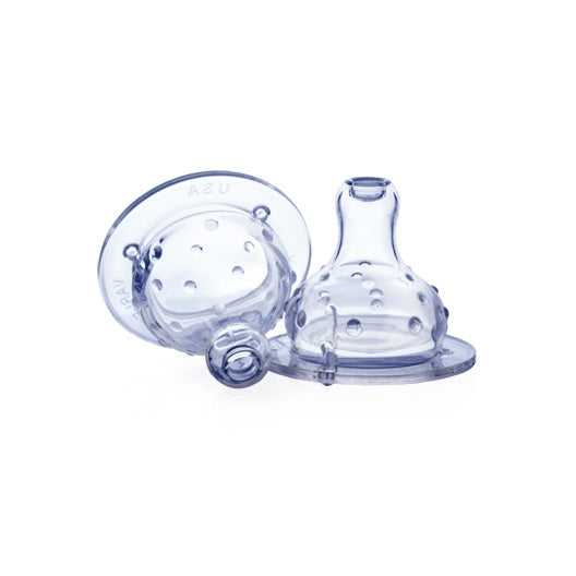 Non-Drip Wide Neck Replacement Nipple - 2 pack #368XC