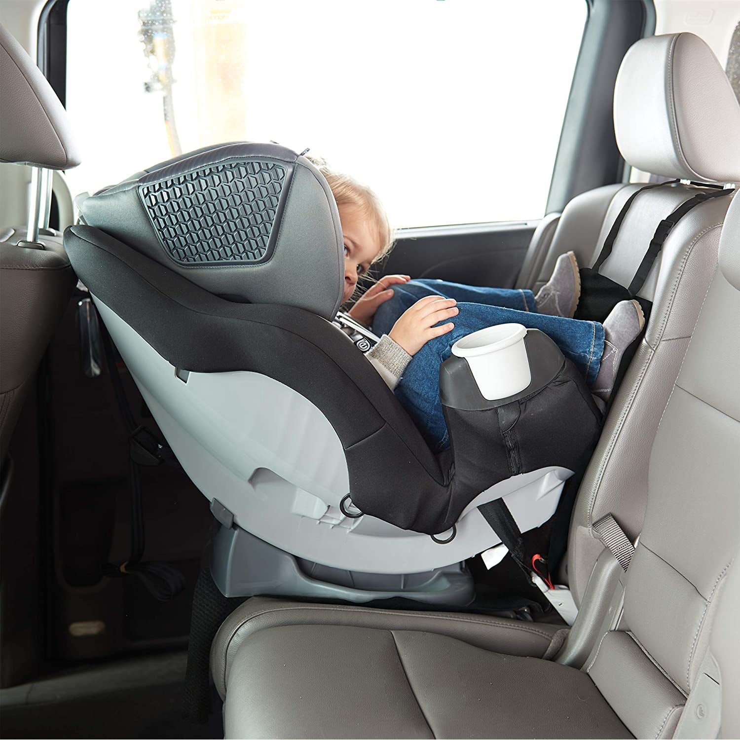 Car Seat Protector with Storage Pouch #297MB
