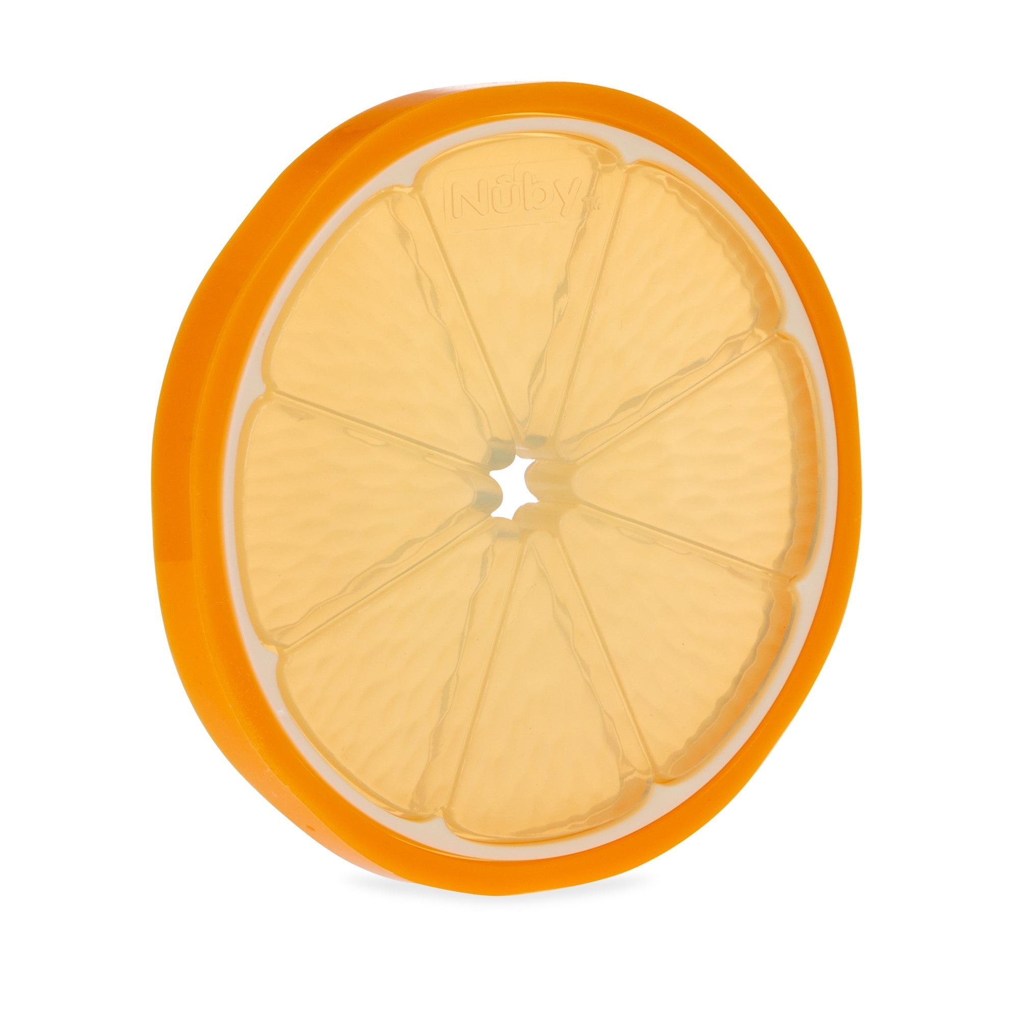 Orange Slice Silicone Teether #0541N