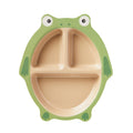 Eco Rice Husk 3-Section Plate #244JY