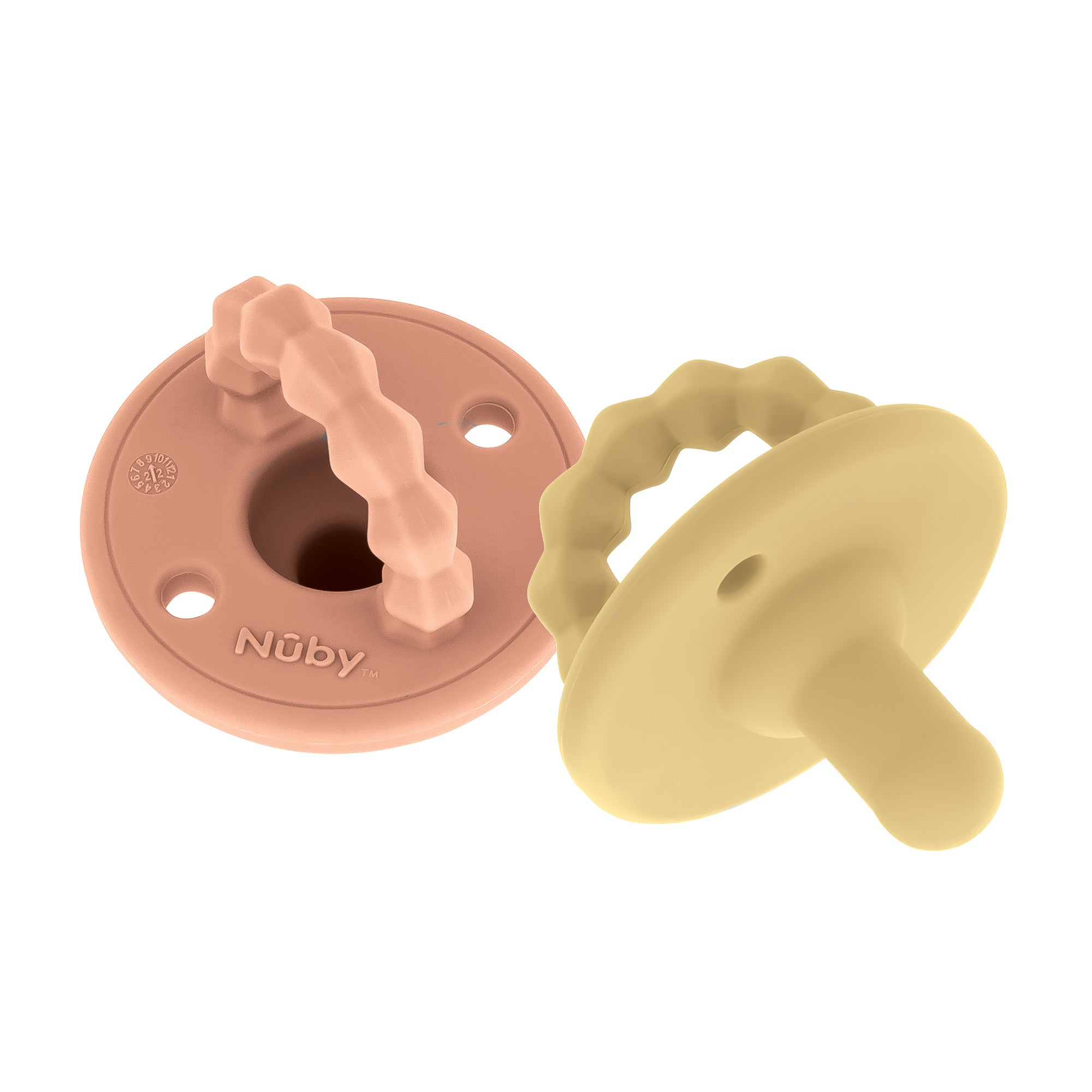 Silicone Softees Pacifier & Teether (2 Pack) #063NC