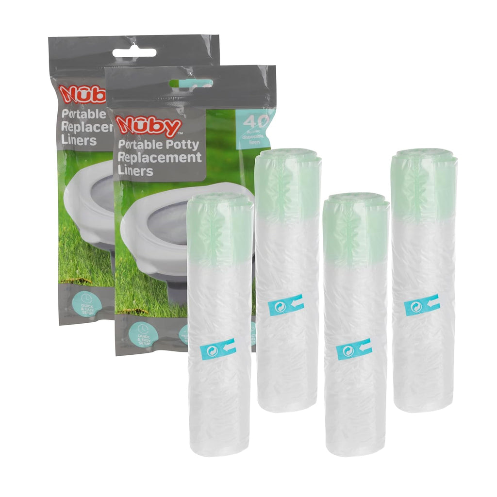 Portable Potty Replacement Liners | 80 Count #247YV