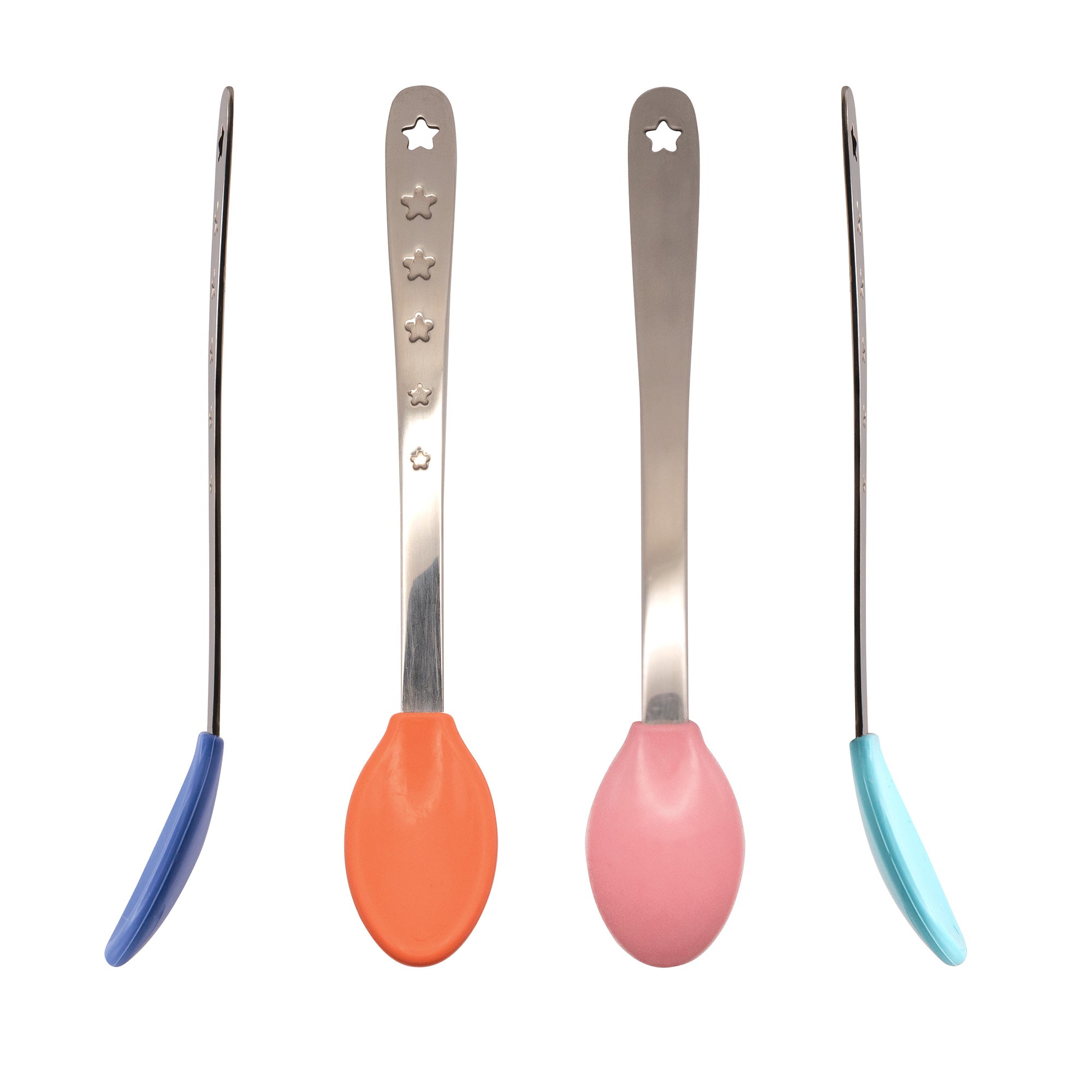 2-in-1 Hot Safe Feeding Spoons (4 Pack) #371TY