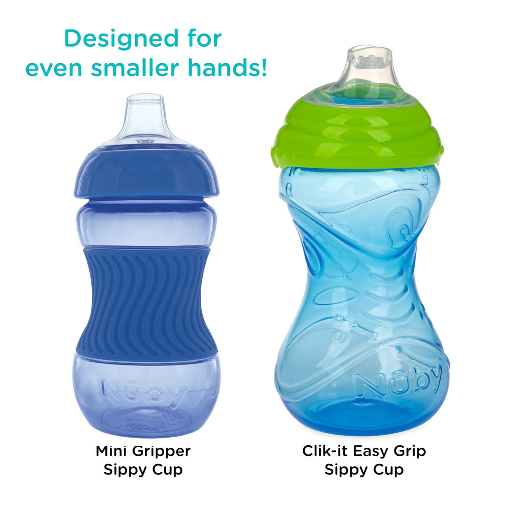 Mini Gripper Soft Spout Sippy Cup with Sleeve (3 Pack) #153ZW