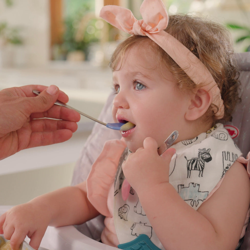 2-in-1 Hot Safe Feeding Spoons (4 Pack) #371TY