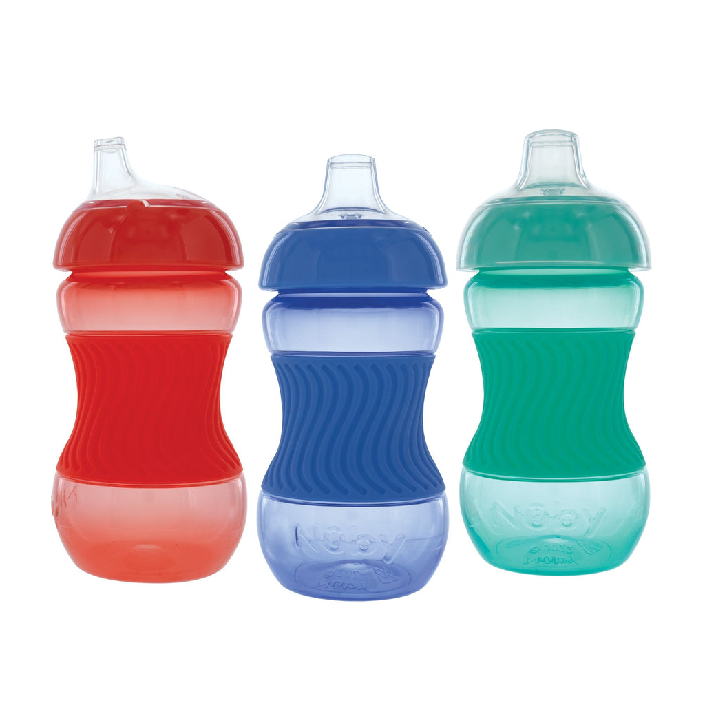 Mini Gripper Soft Spout Sippy Cup with Sleeve (3 Pack) #153ZW