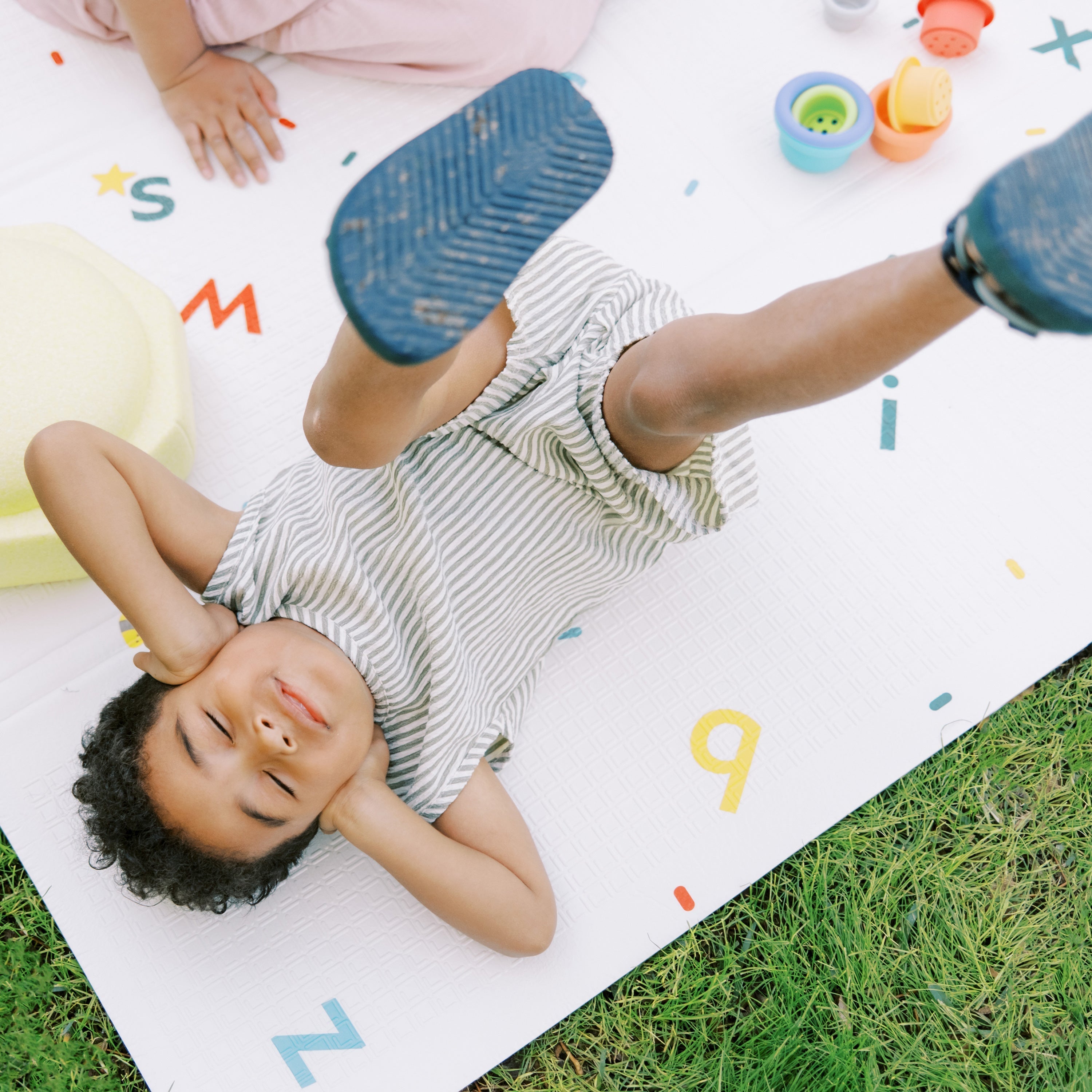 Reversible Floor Mat | Cars & Roads #09874