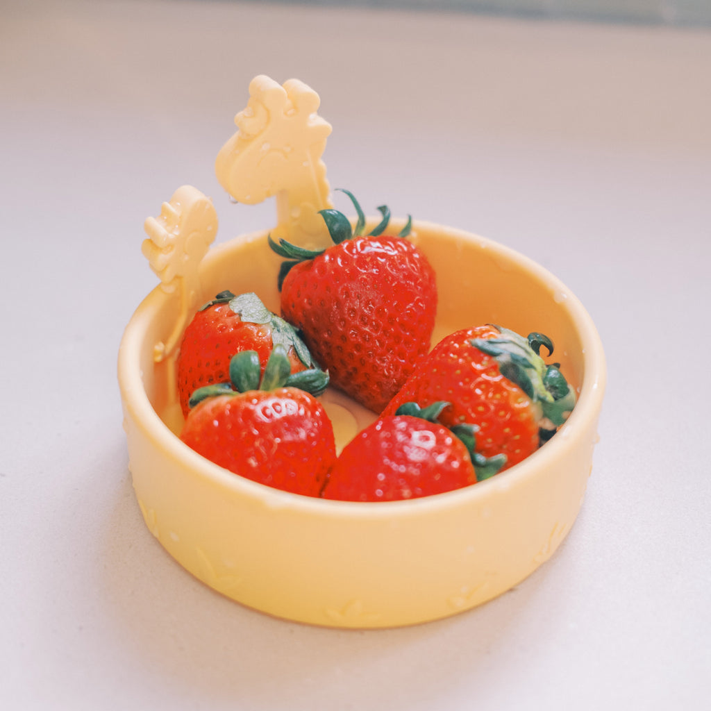 Animal Friends All Silicone Bowl #333B7