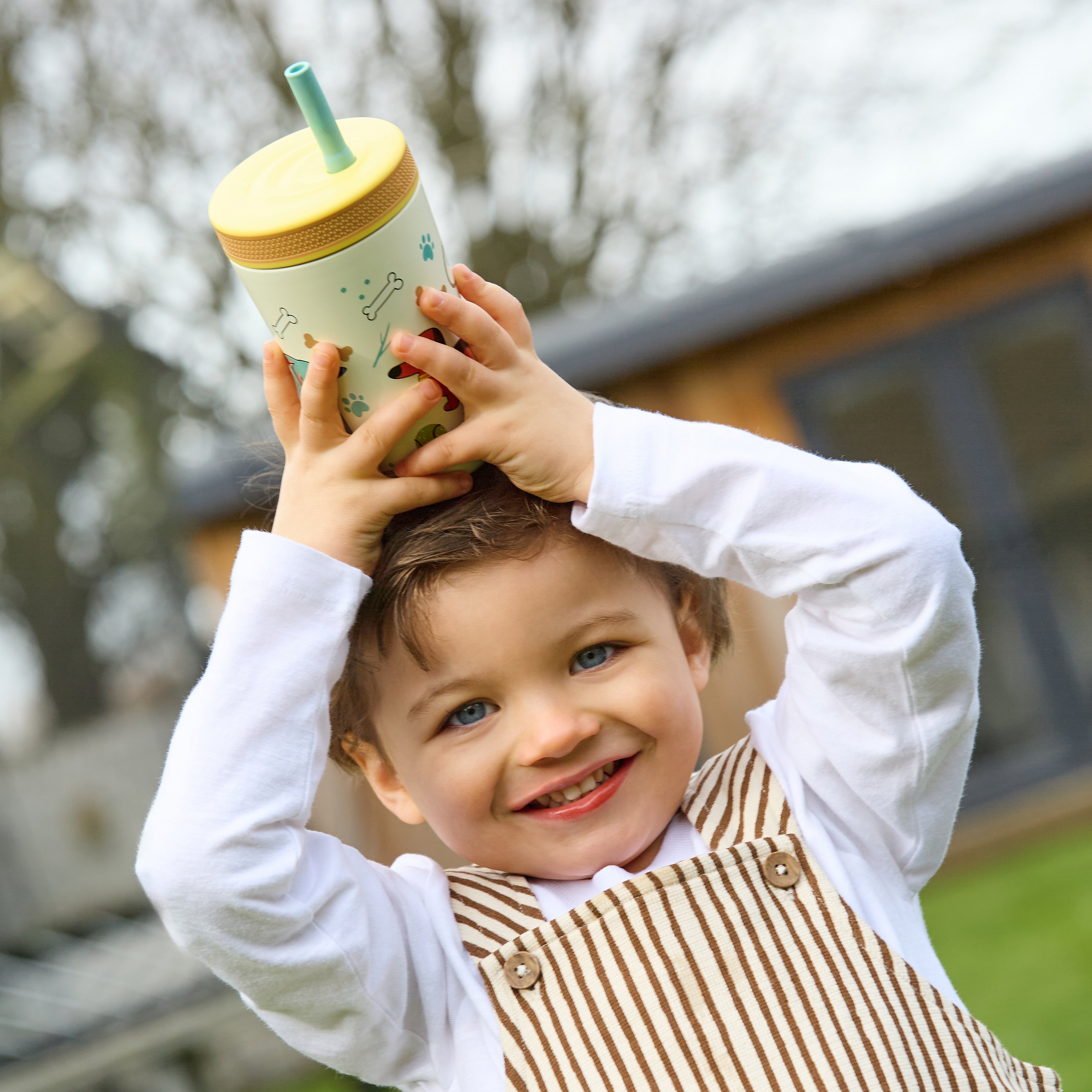 Thirsty Kids Flexstraw Stainless Steel Cup | Dogs #02616
