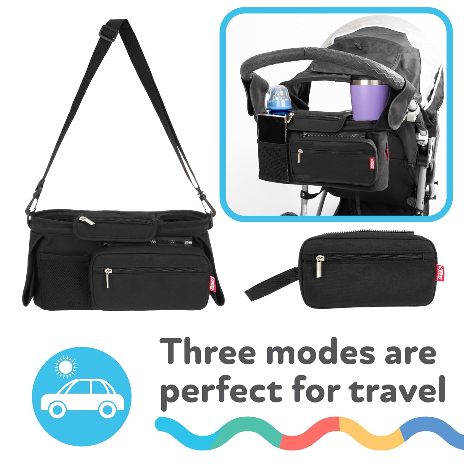 Deluxe Stroller Organizer #2518W