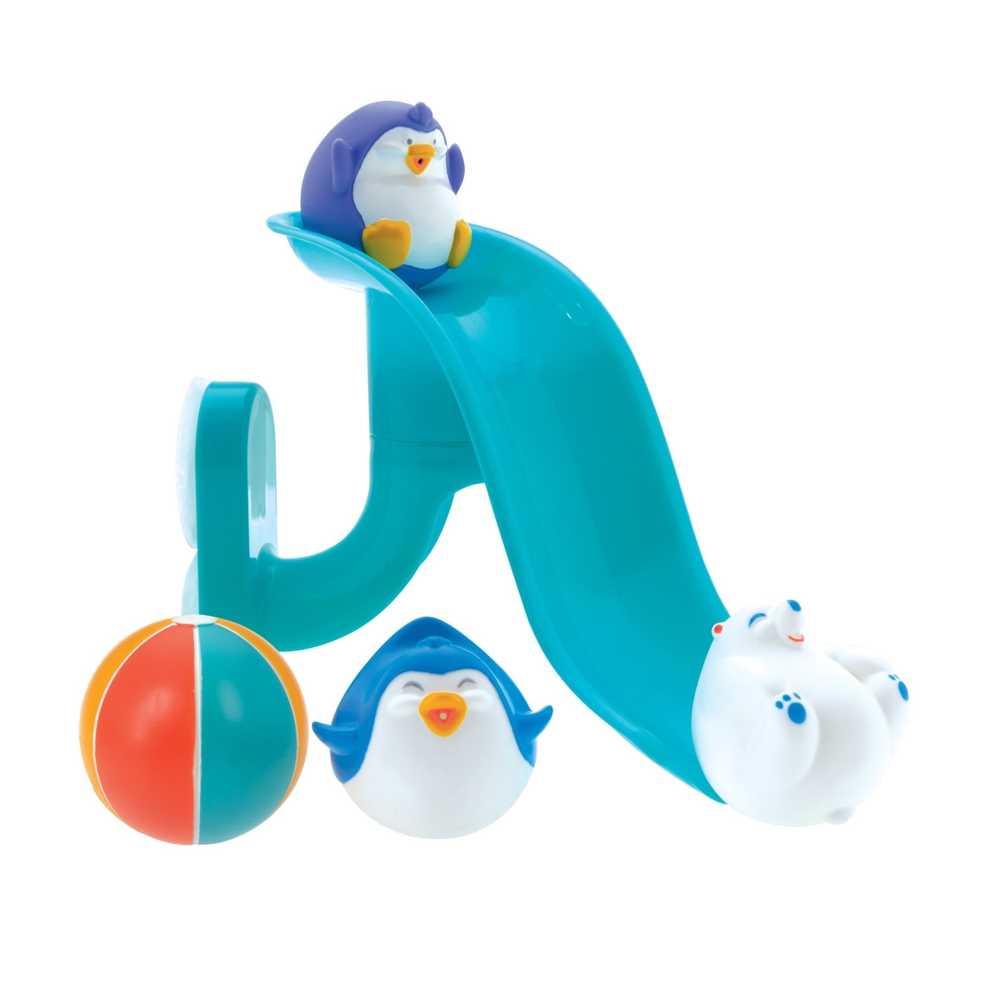 Penguin Slide Squirt Bath Toy #123UL