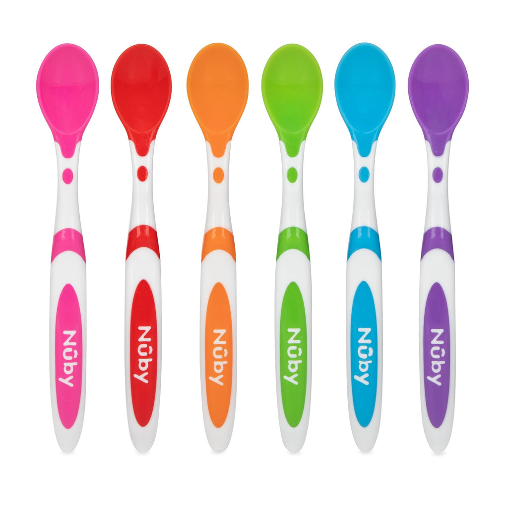 Long Handle Weaning Spoons (6 Pack) #003HQ