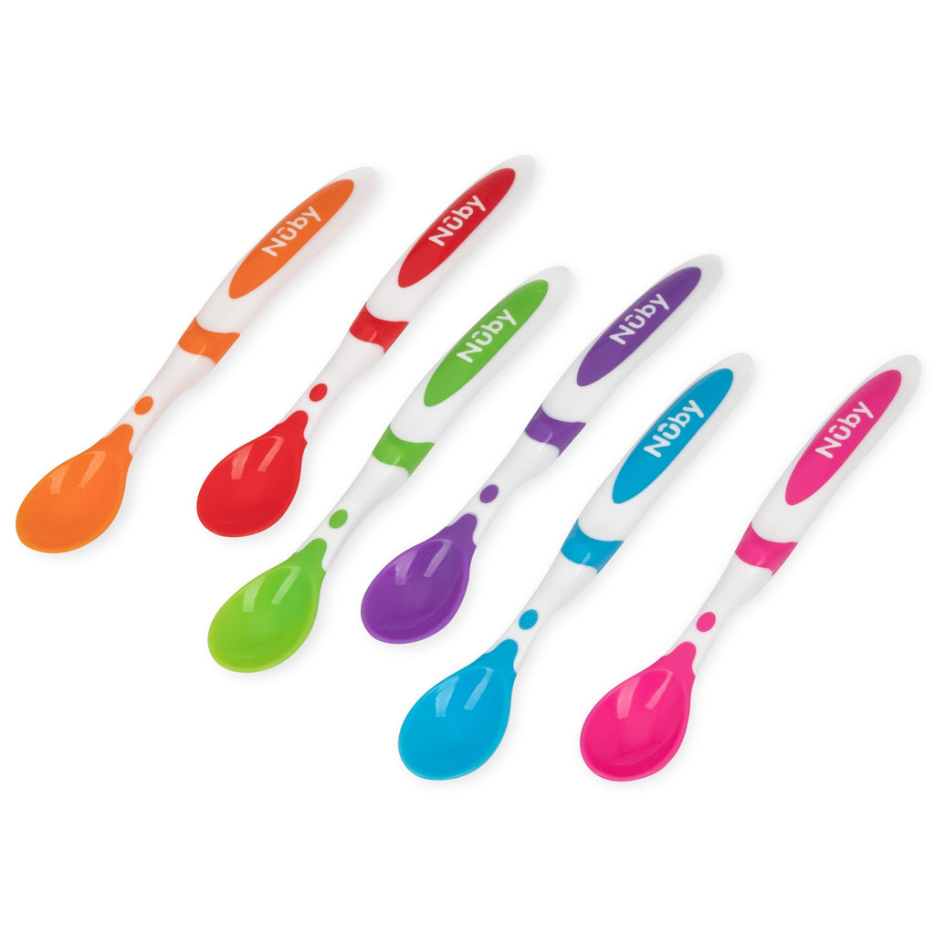Long Handle Weaning Spoons (6 Pack) #003HQ
