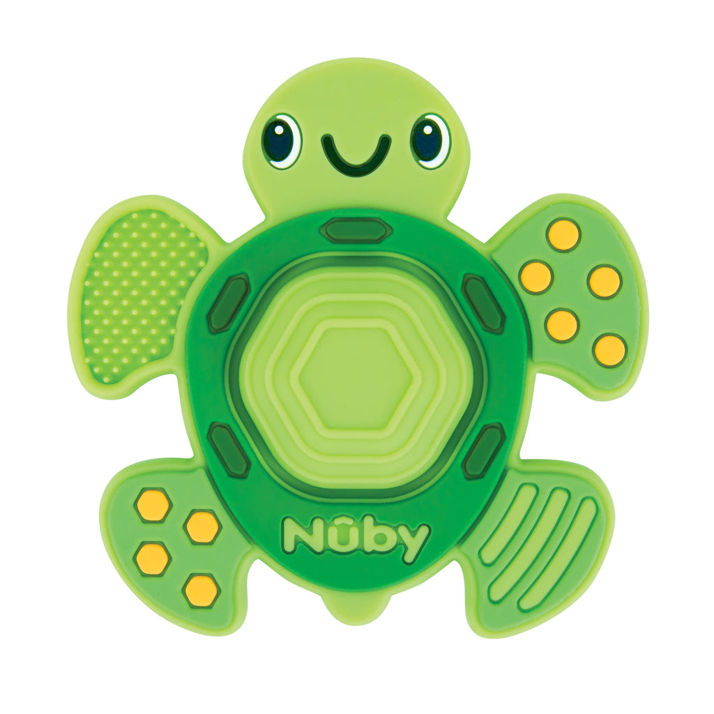 Teethe N' Pop Sensory Play Teether | Turtle #0139T