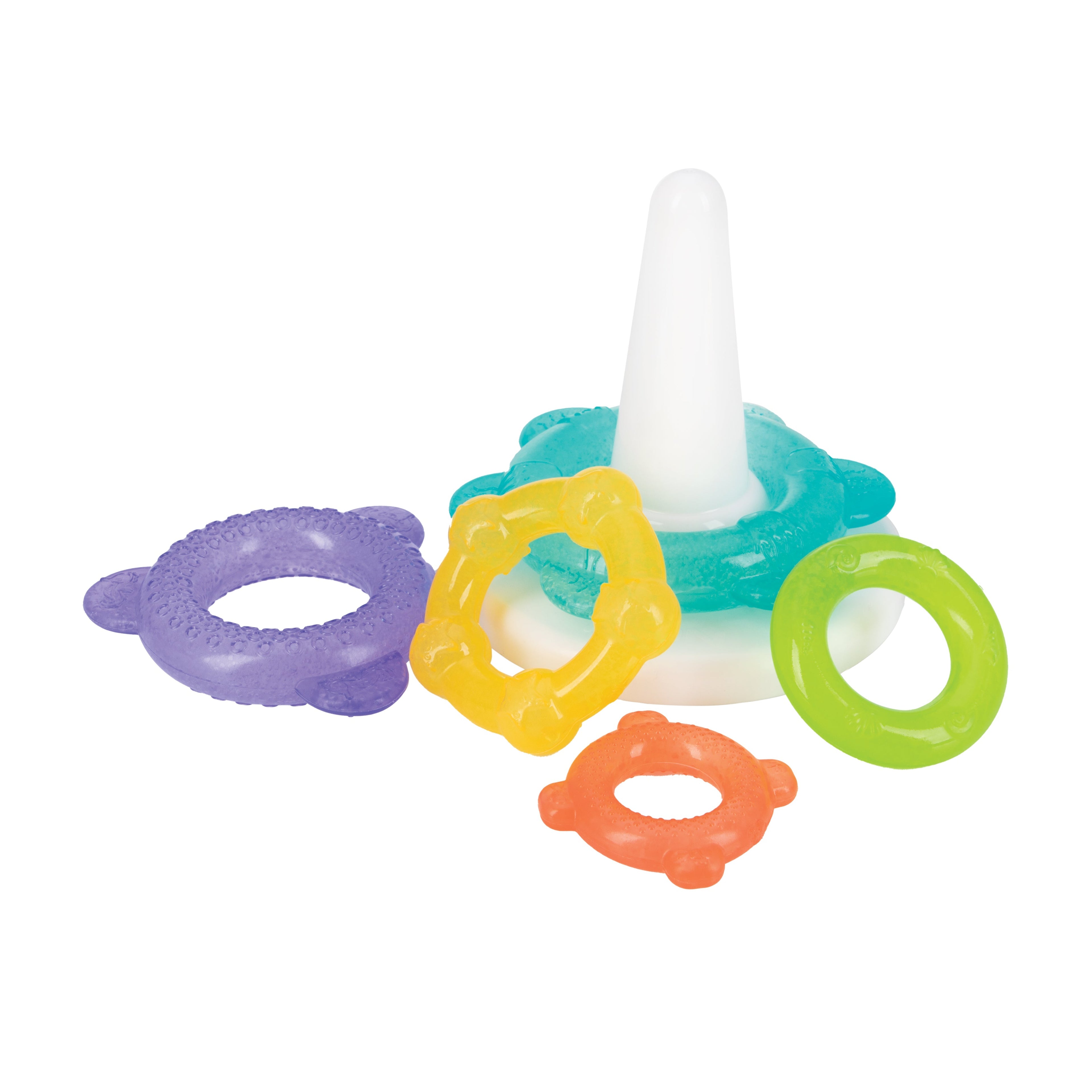 IcyBite Ocean Rings Teething and Stacking Toy #189P6