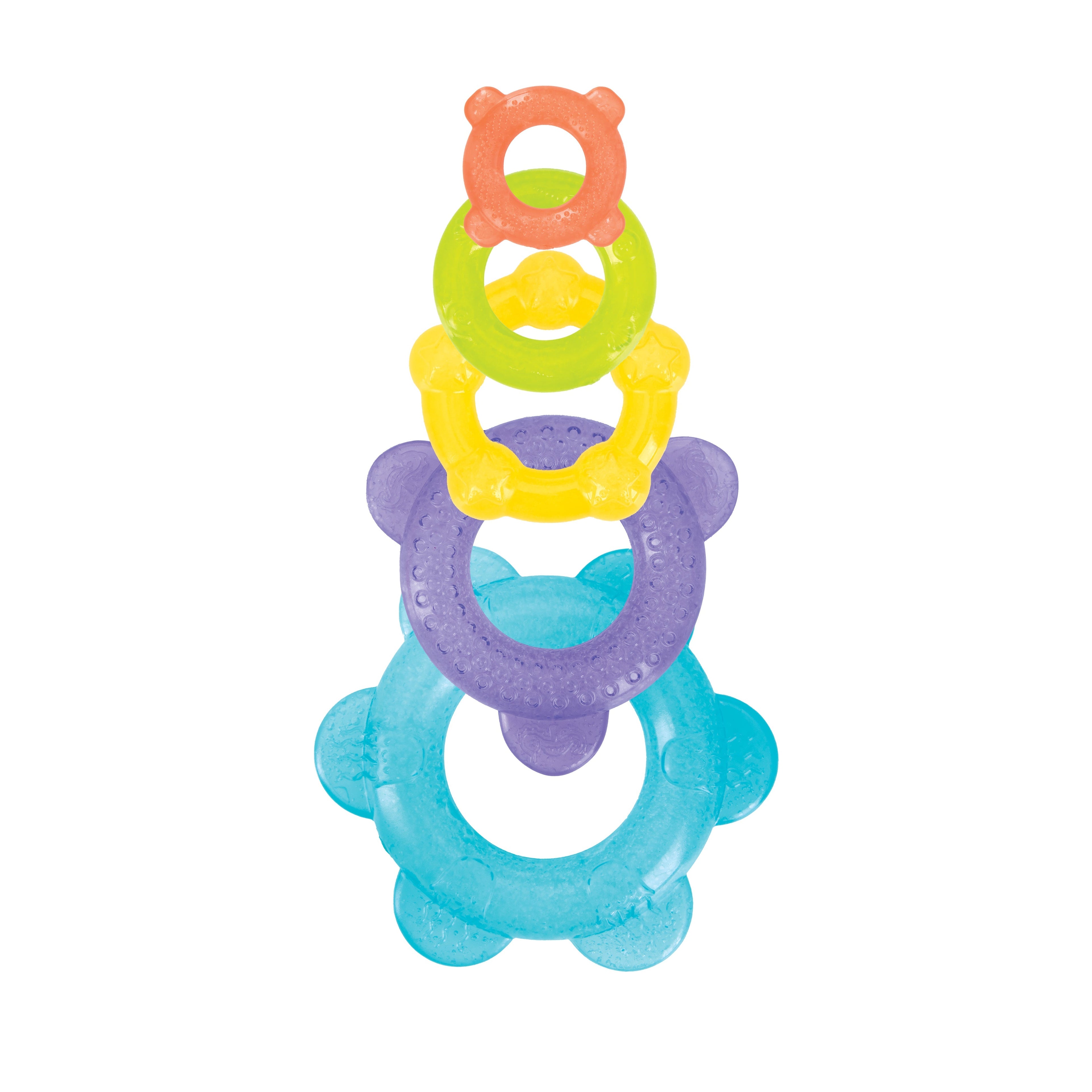 IcyBite Ocean Rings Teething and Stacking Toy #189P6