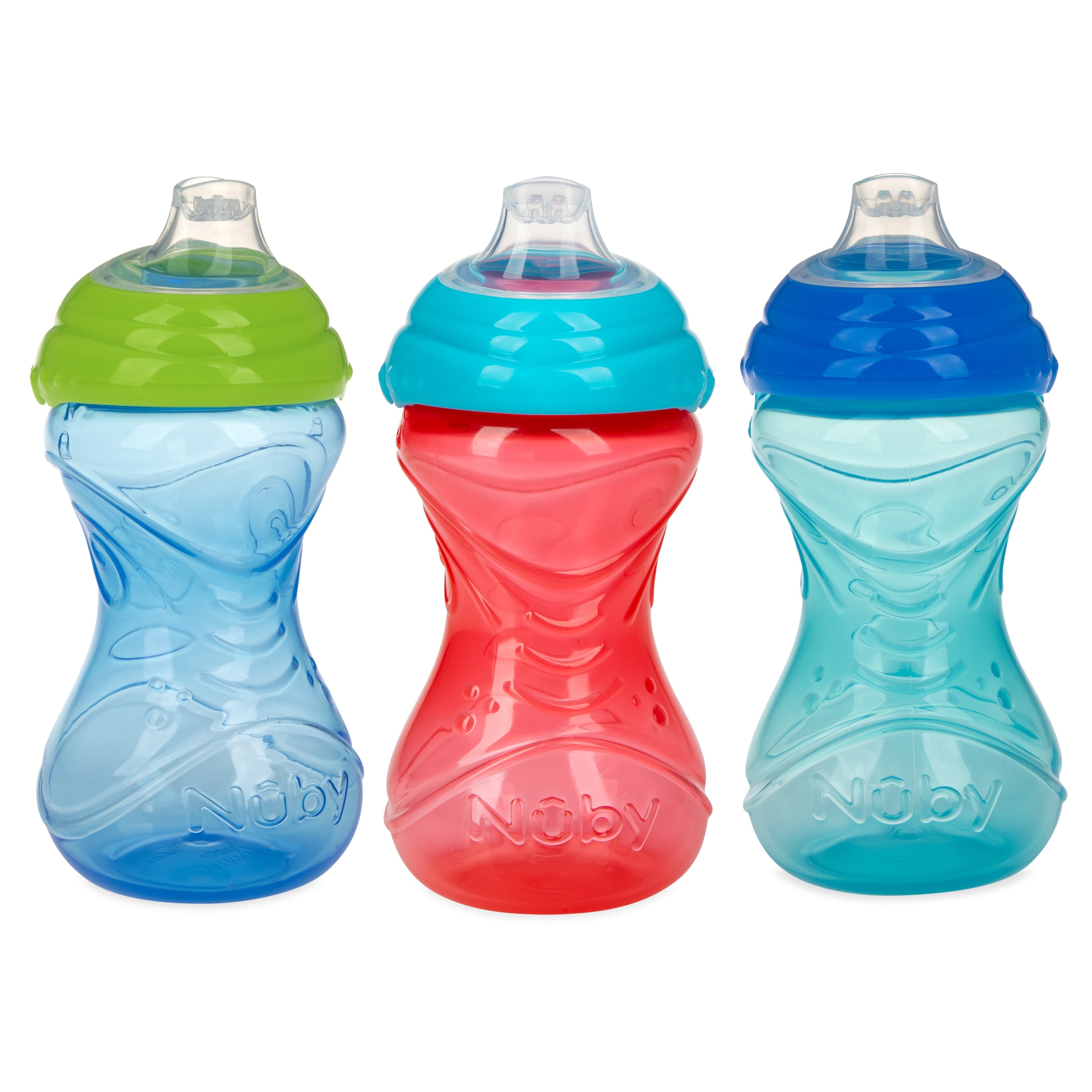 Clik-It Soft Spout Easy Grip Sippy Cup (3 Pack) #287XD