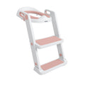 All-in-One Potty Seat Topper with Ladder | Pink #339J7