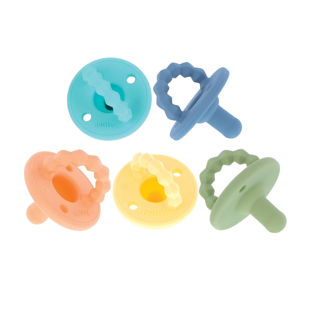 Silicone Softees Pacifier & Teether (5 Pack) #062YG