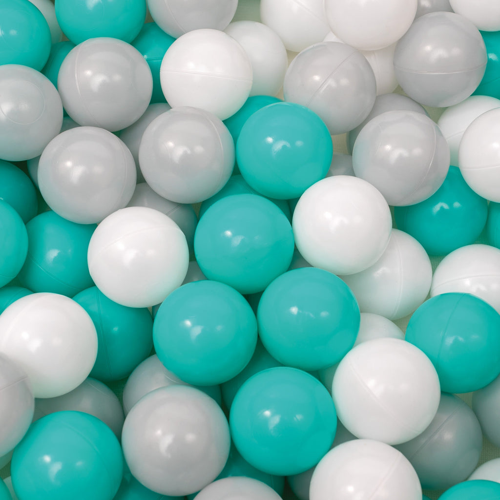 Kids' Ball Pit for Home with 200 Balls | Aqua #170ZJ