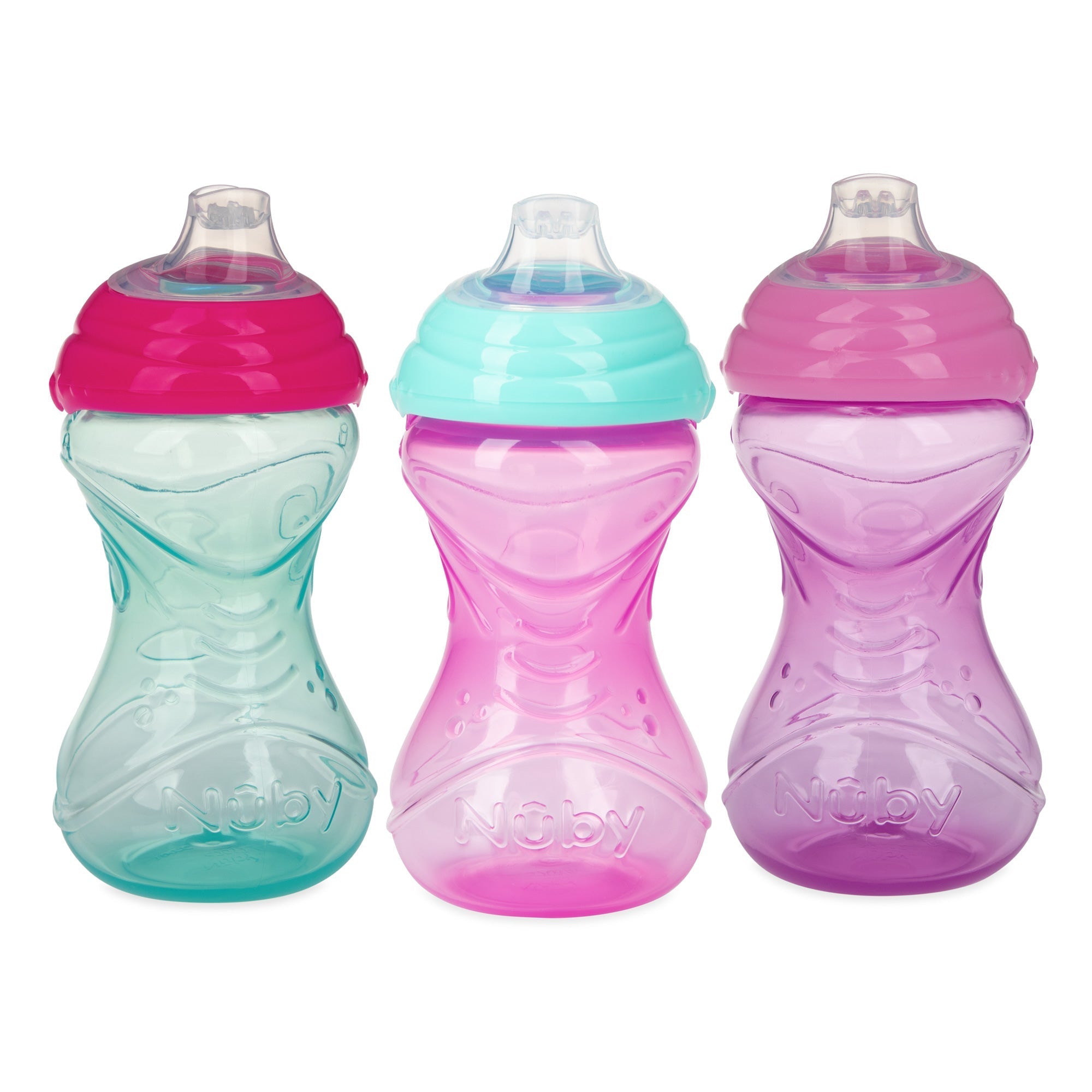 Clik-It Soft Spout Easy Grip Sippy Cup (3 Pack) #287XD