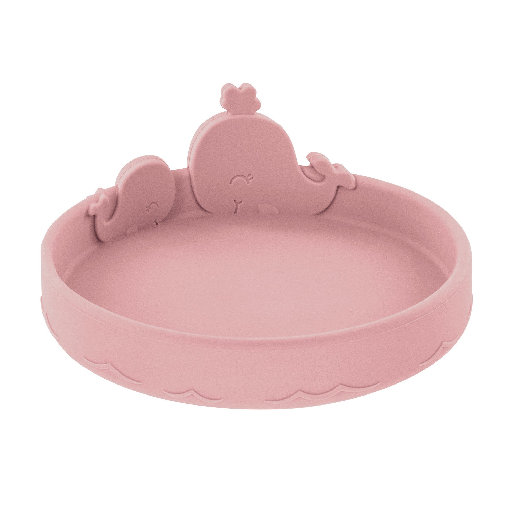 Animal Friends 6-Piece Dinnerware Set - Pink Whale #327UH