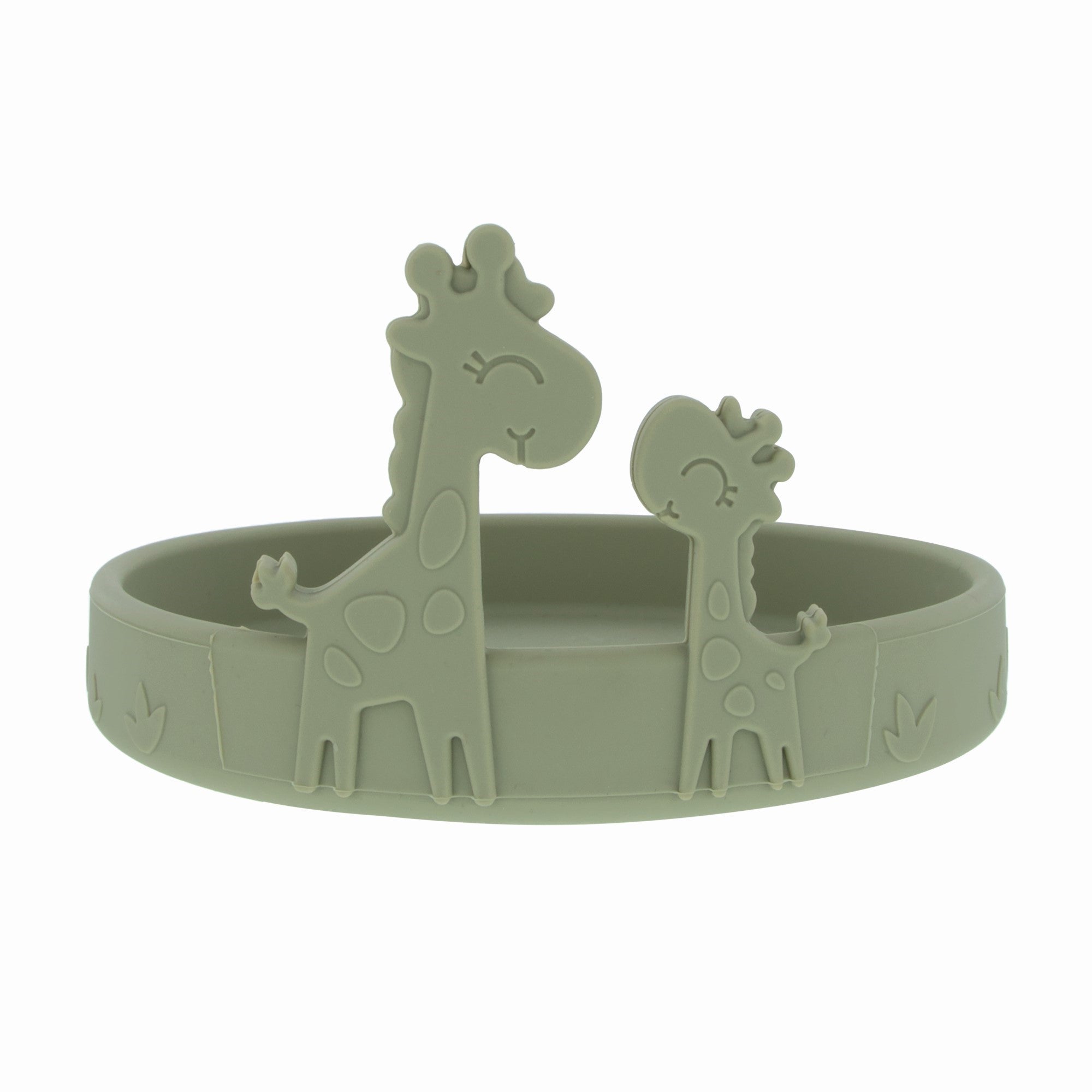 Animal Friends All Silicone Plate #332W0