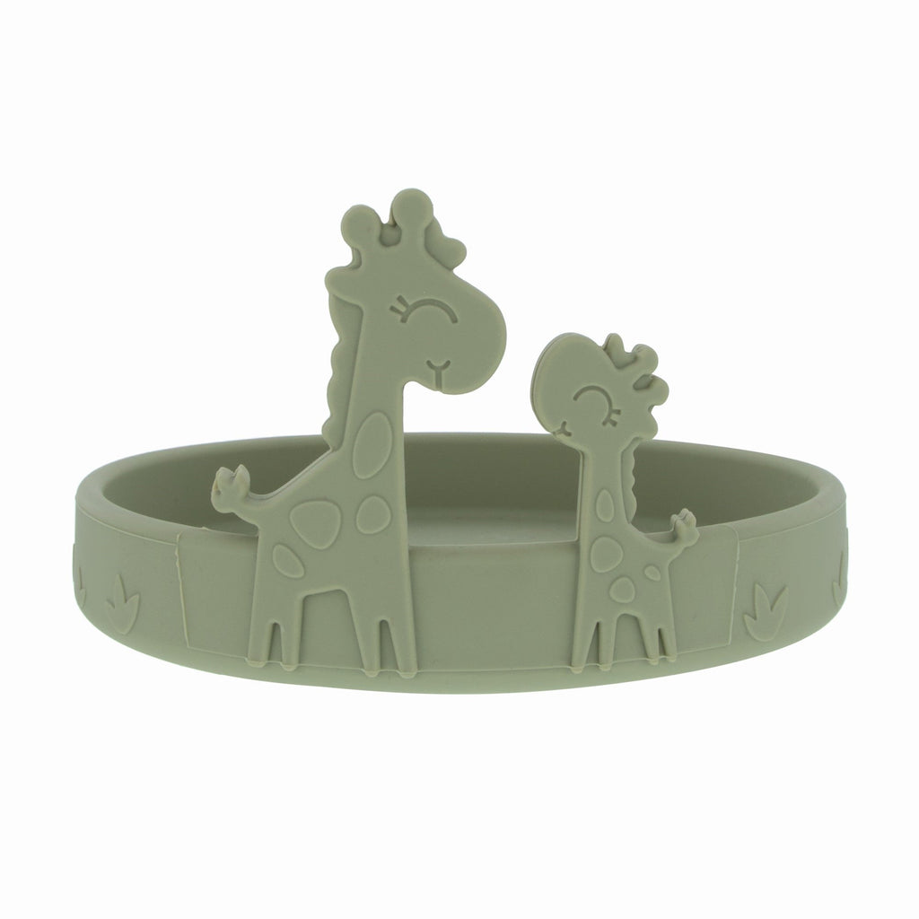 Animal Friends 6-Piece Dinnerware Set - Green Giraffe #334GO