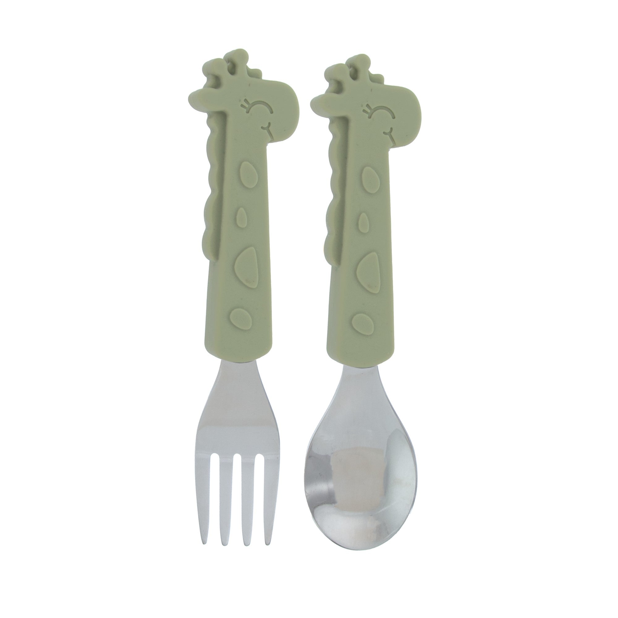 Animal Friends 6-Piece Dinnerware Set - Green Giraffe #334GO