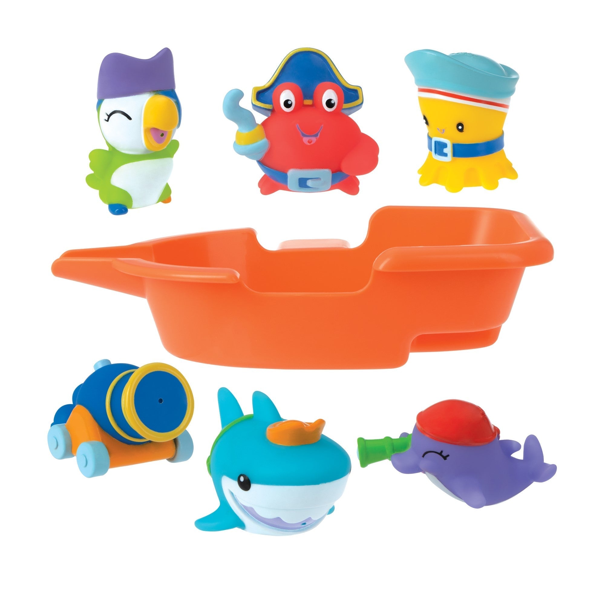 Pirate Pals Bath Toy Set #121ZH
