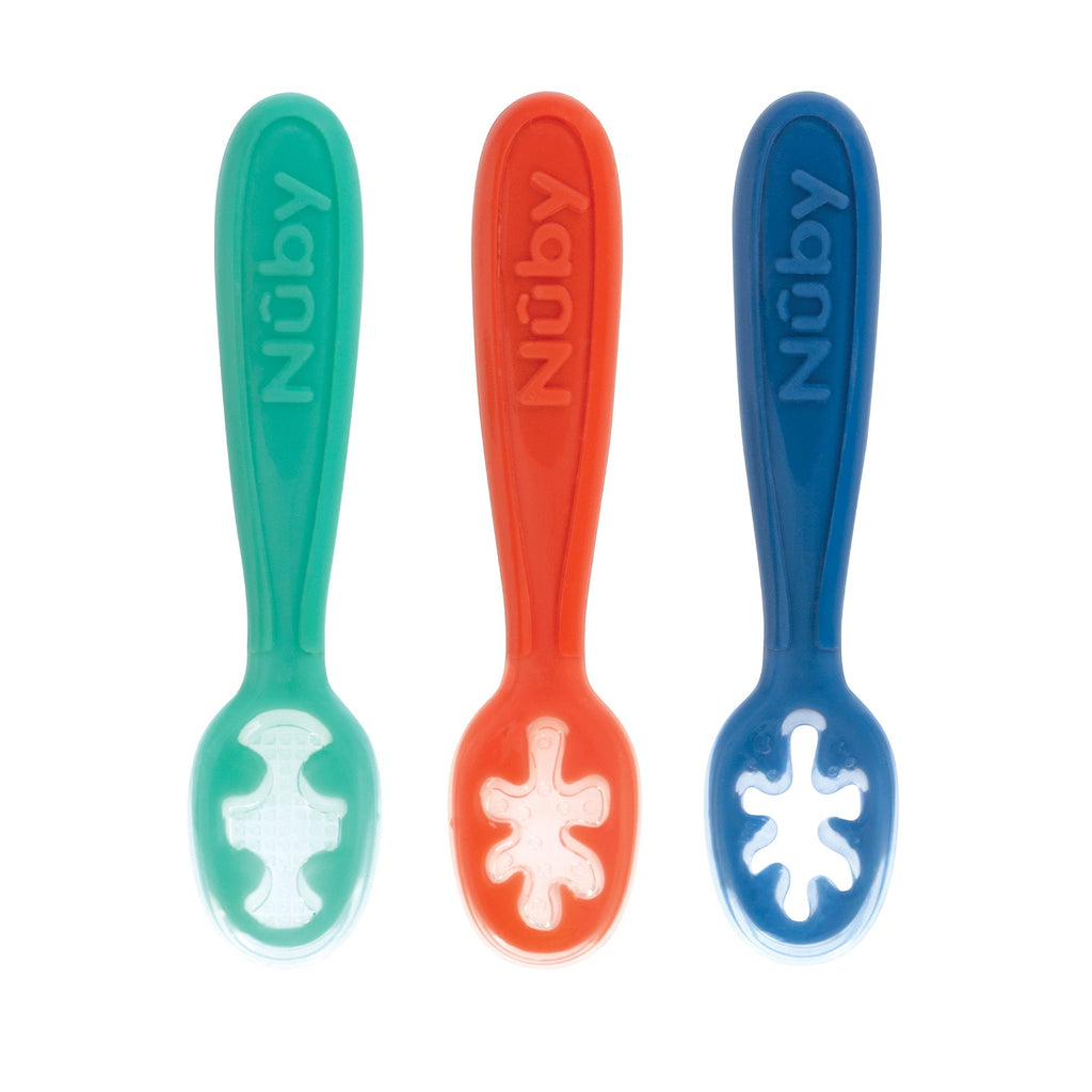 Baby's First Spoons | Green, Red, & Blue #311QL