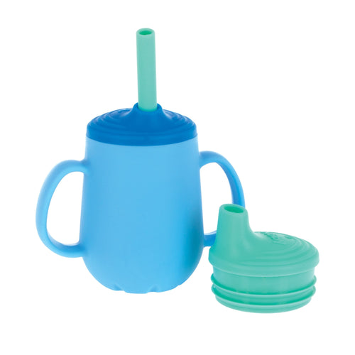 3-Stage Training Cup Set with Handles | Blue #36186