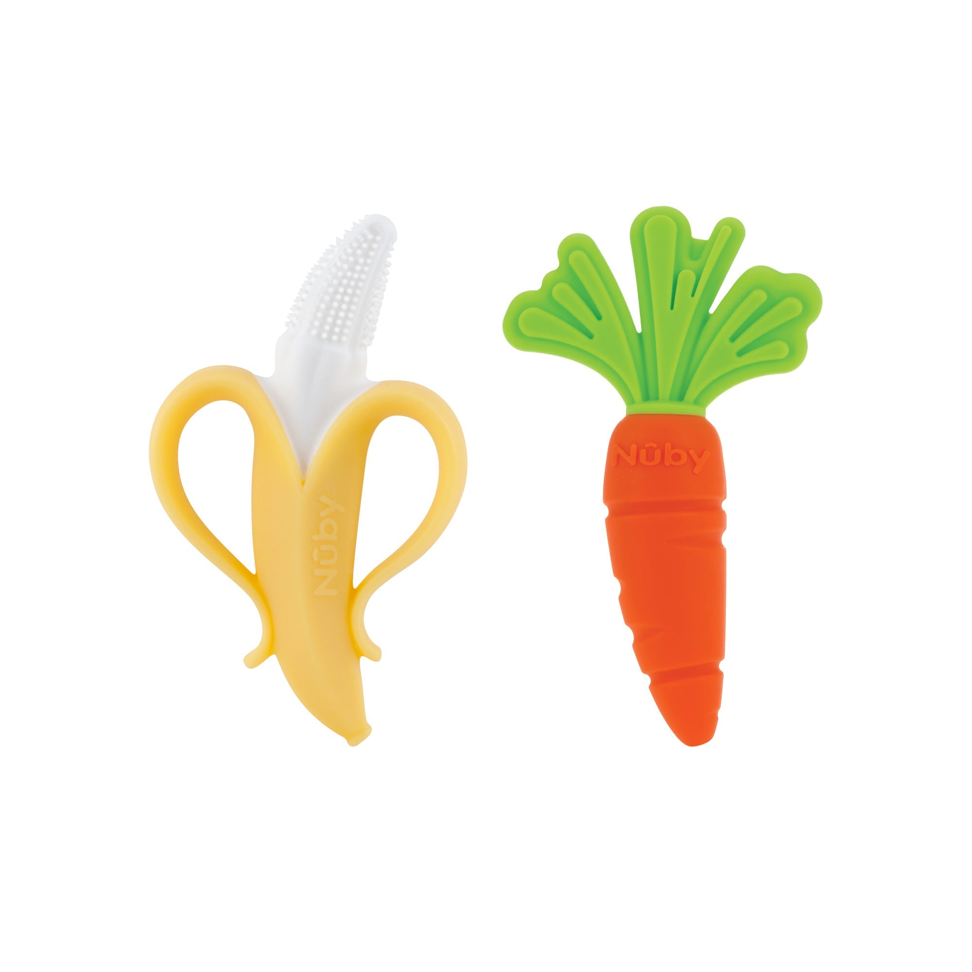 NanaNubs Gum Massager and Carrot Teether Set #142WS
