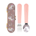 Stainless Steel Toddler Utensil Set | Unicorn #004ZP