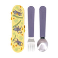 Stainless Steel Toddler Utensil Set | Monkey #005NZ