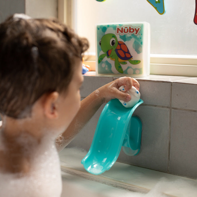 Penguin Slide Squirt Bath Toy #123UL