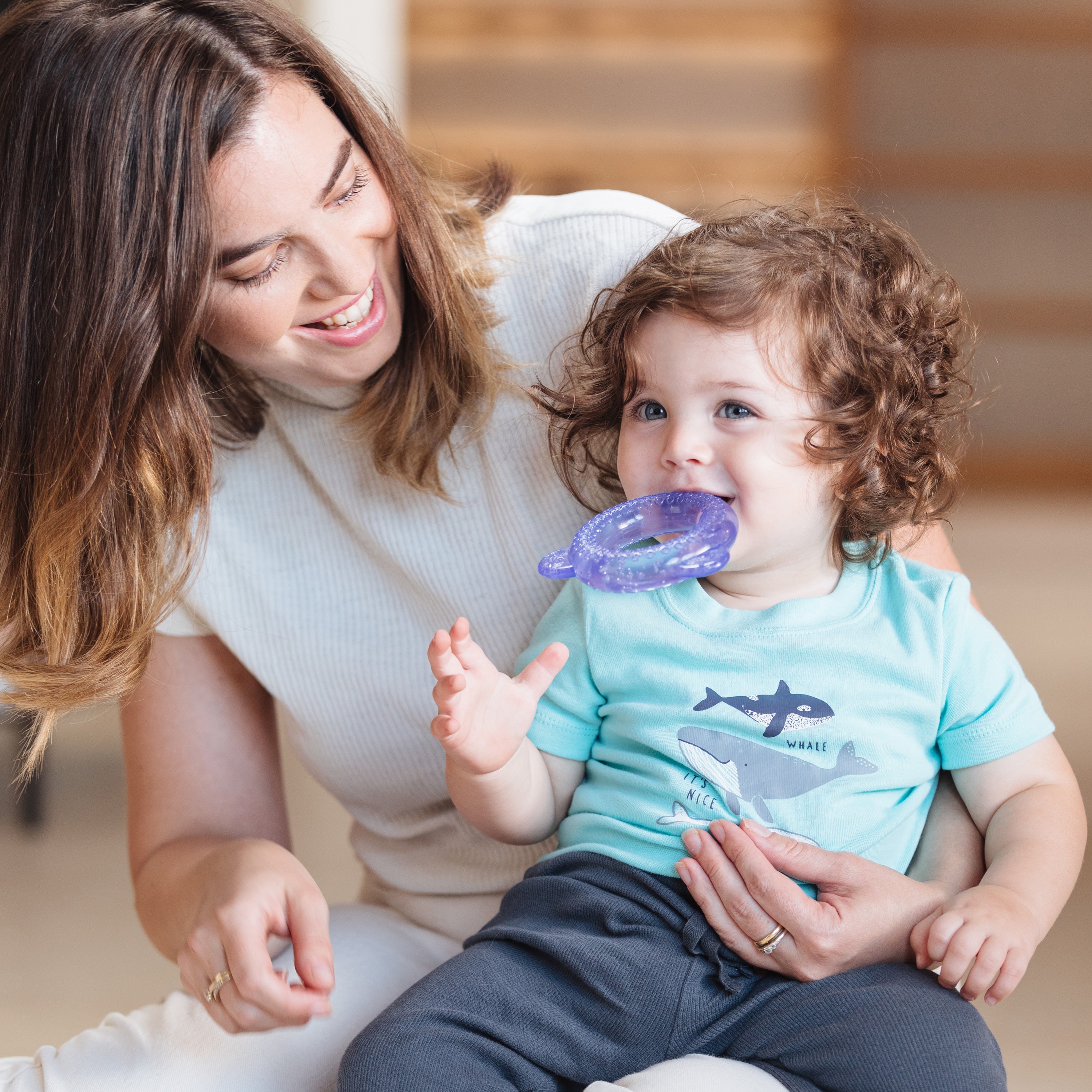 IcyBite Ocean Rings Teething and Stacking Toy #189P6
