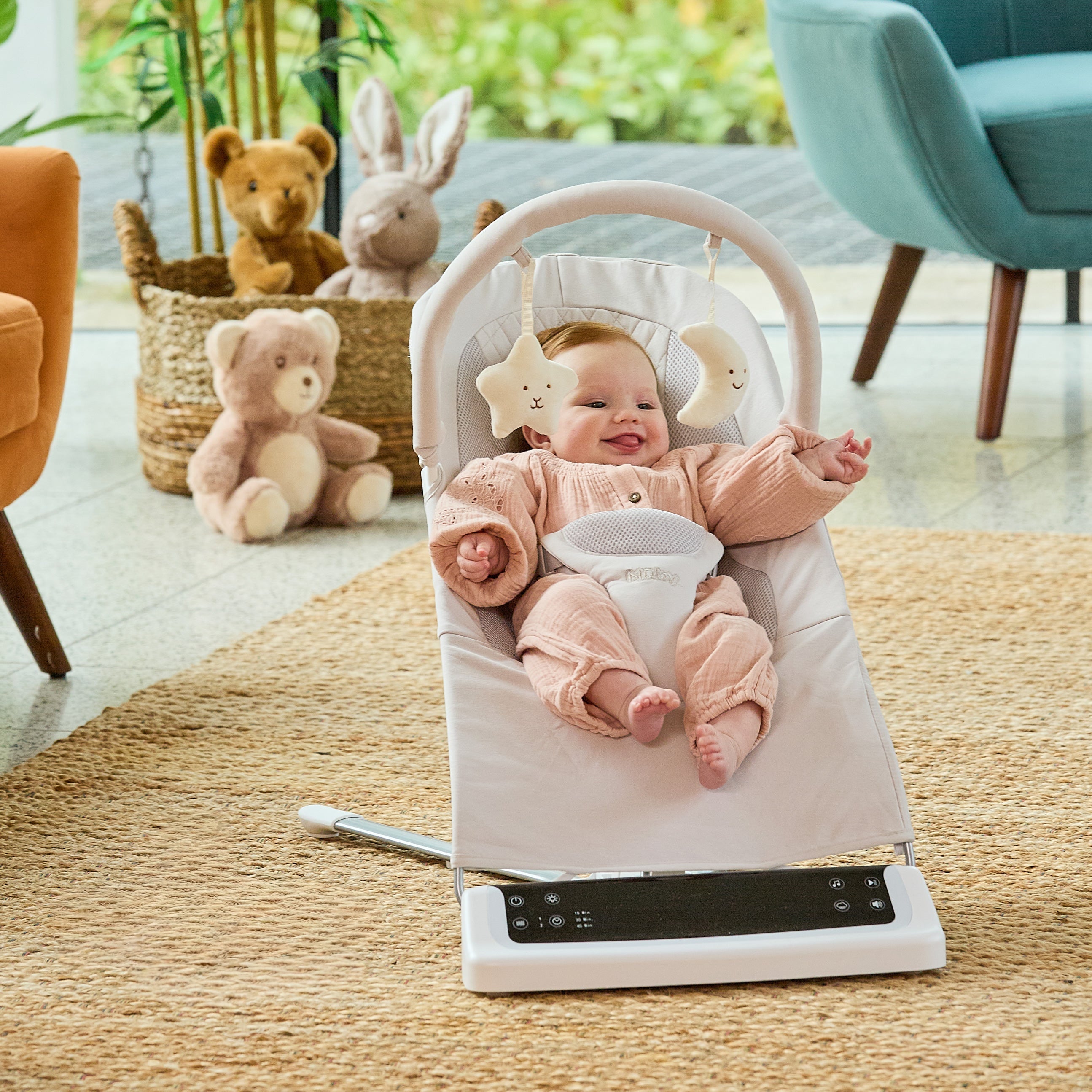Deluxe Baby Bouncer Seat | Beige #255YS