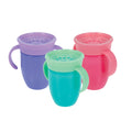 360 Wonder Cup with Handles (3 Pack - 7 oz) | Purple/Pink/Aqua #341MX