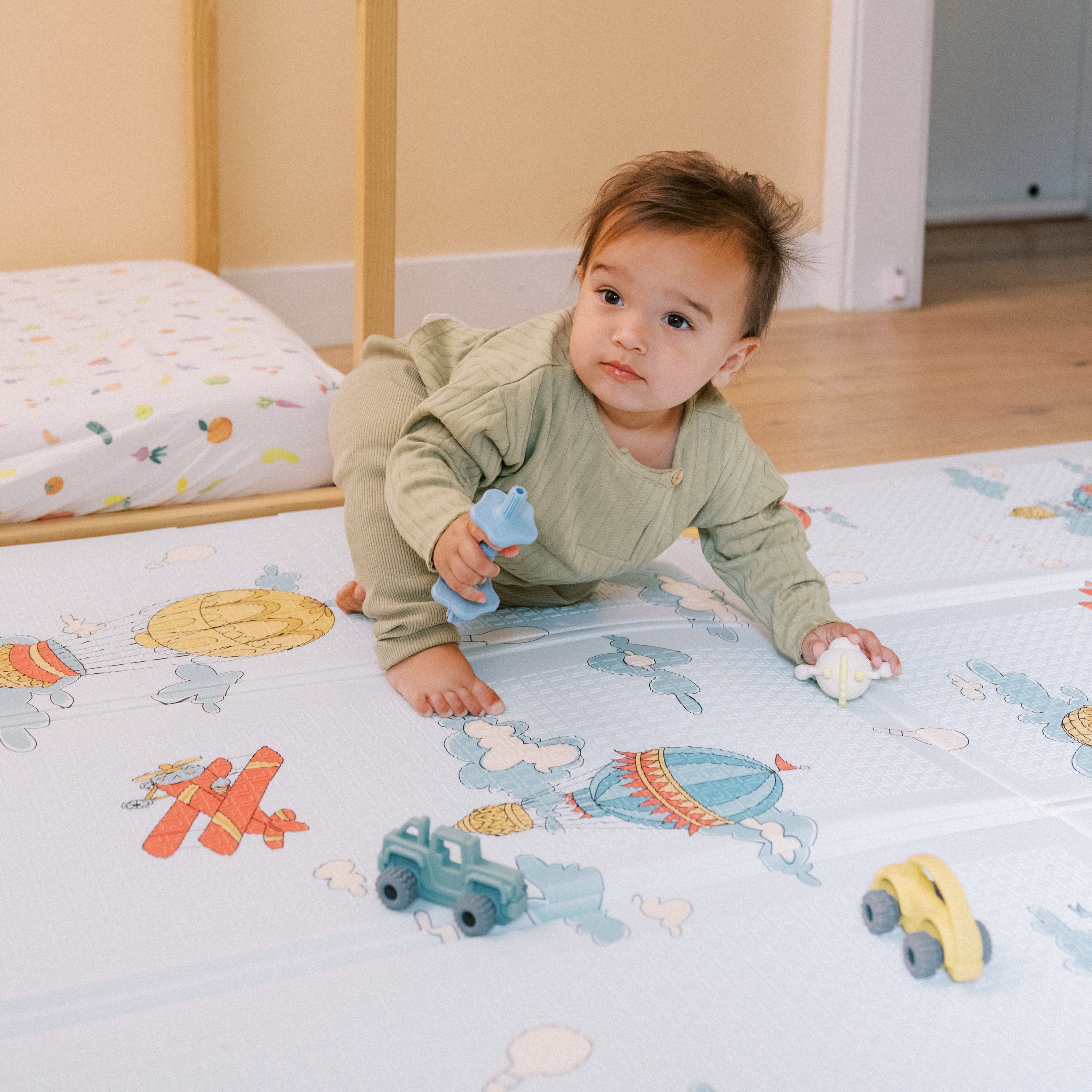 Reversible Floor Mat | Hot Air Balloons #096AI
