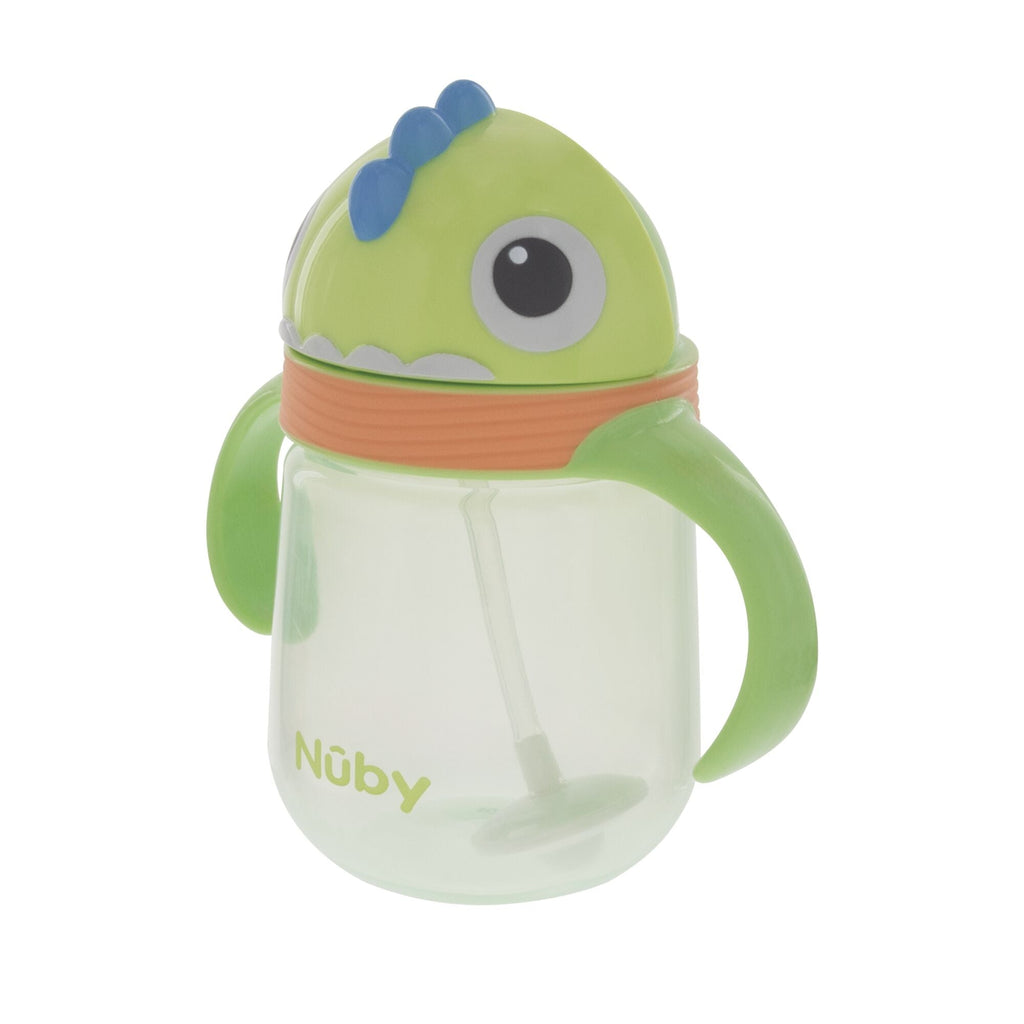 Clik-It Silicone Straw Trainer Cup | Dino #280BI