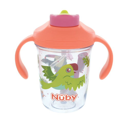 2-Handle Multi-Function Flip-It Cup | Tropical Birds #385AT