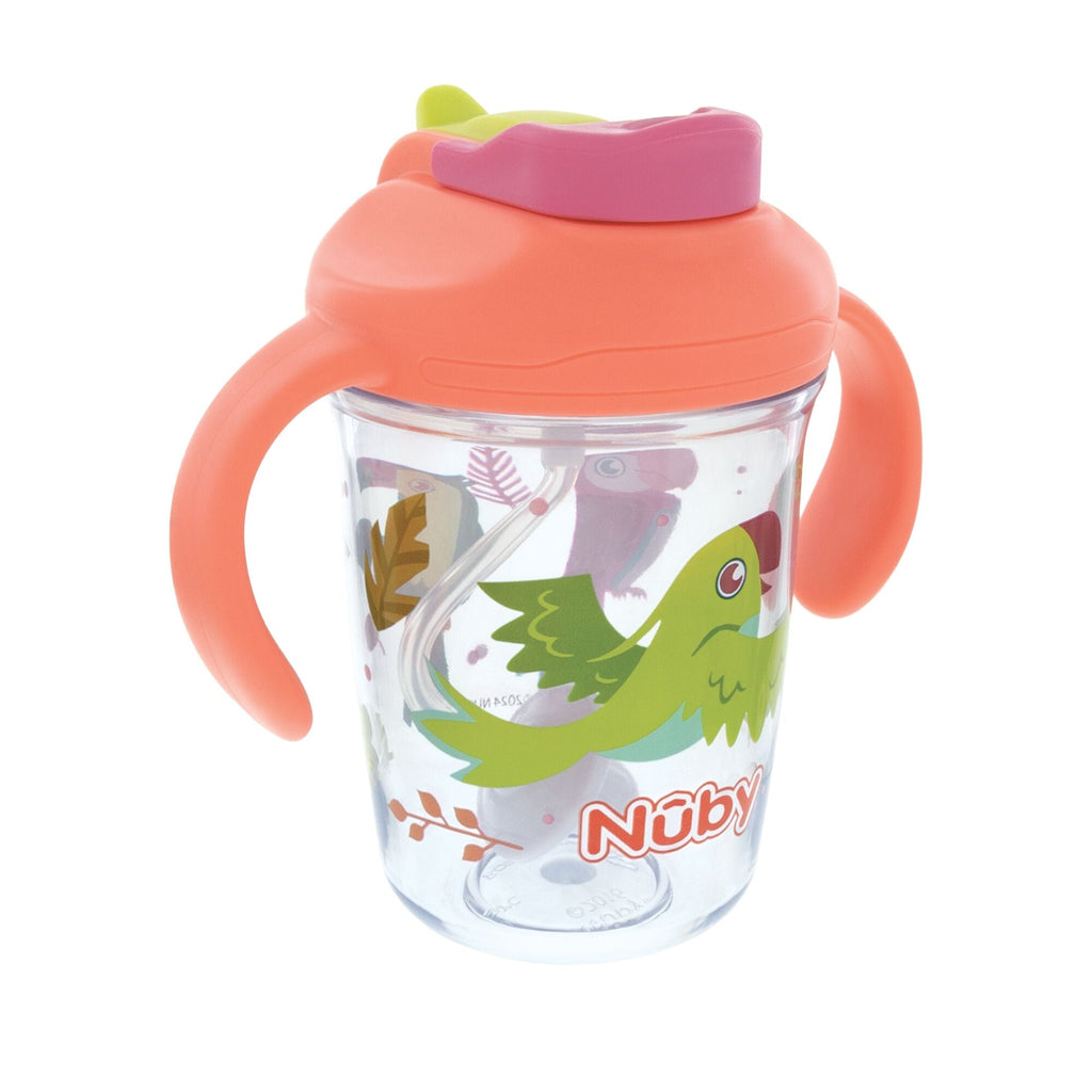 2-Handle Multi-Function Flip-It Cup | Tropical Birds #385AT