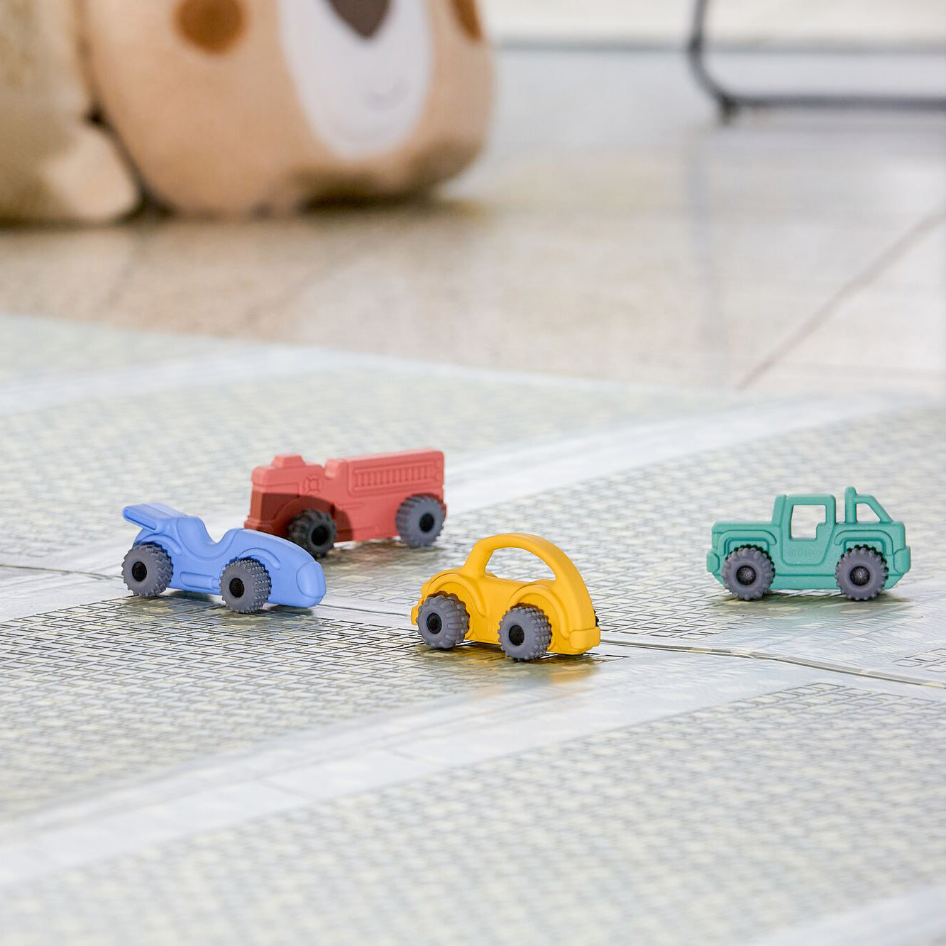 Silicone Vehicle Teether Toy | Car #049Y1