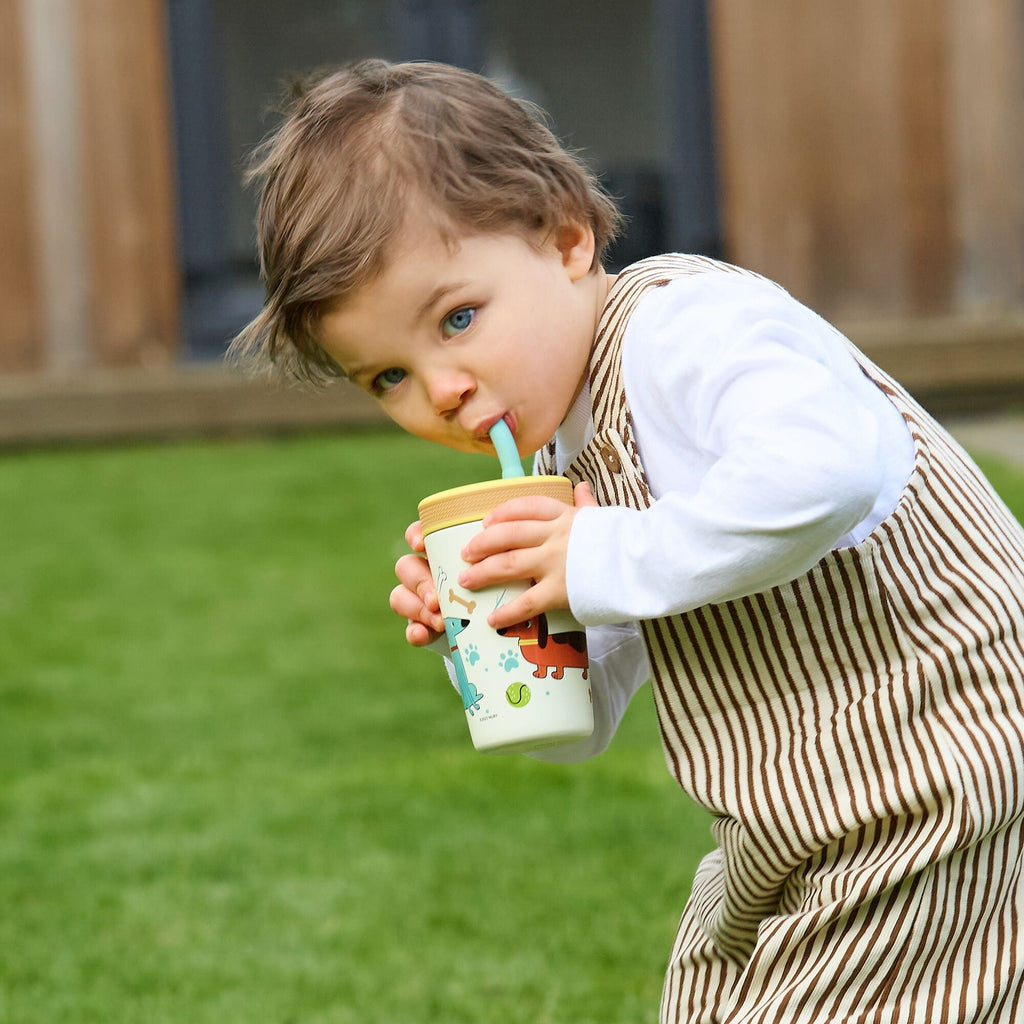 Thirsty Kids Flexstraw Stainless Steel Cup | Dogs #02616