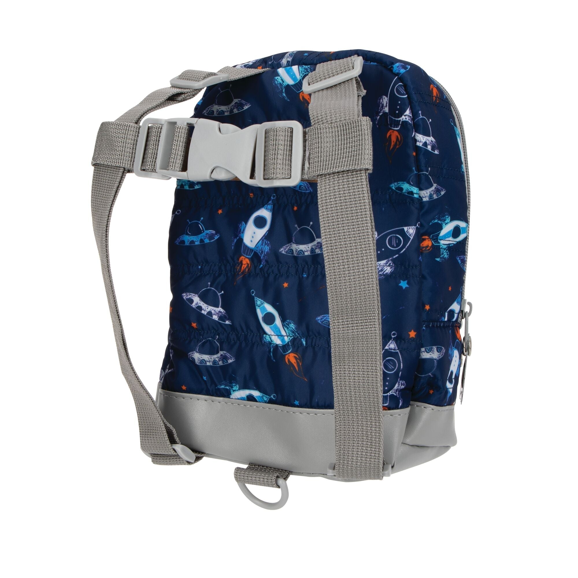 Quilted Space Backpack with Safety Harness #102C6