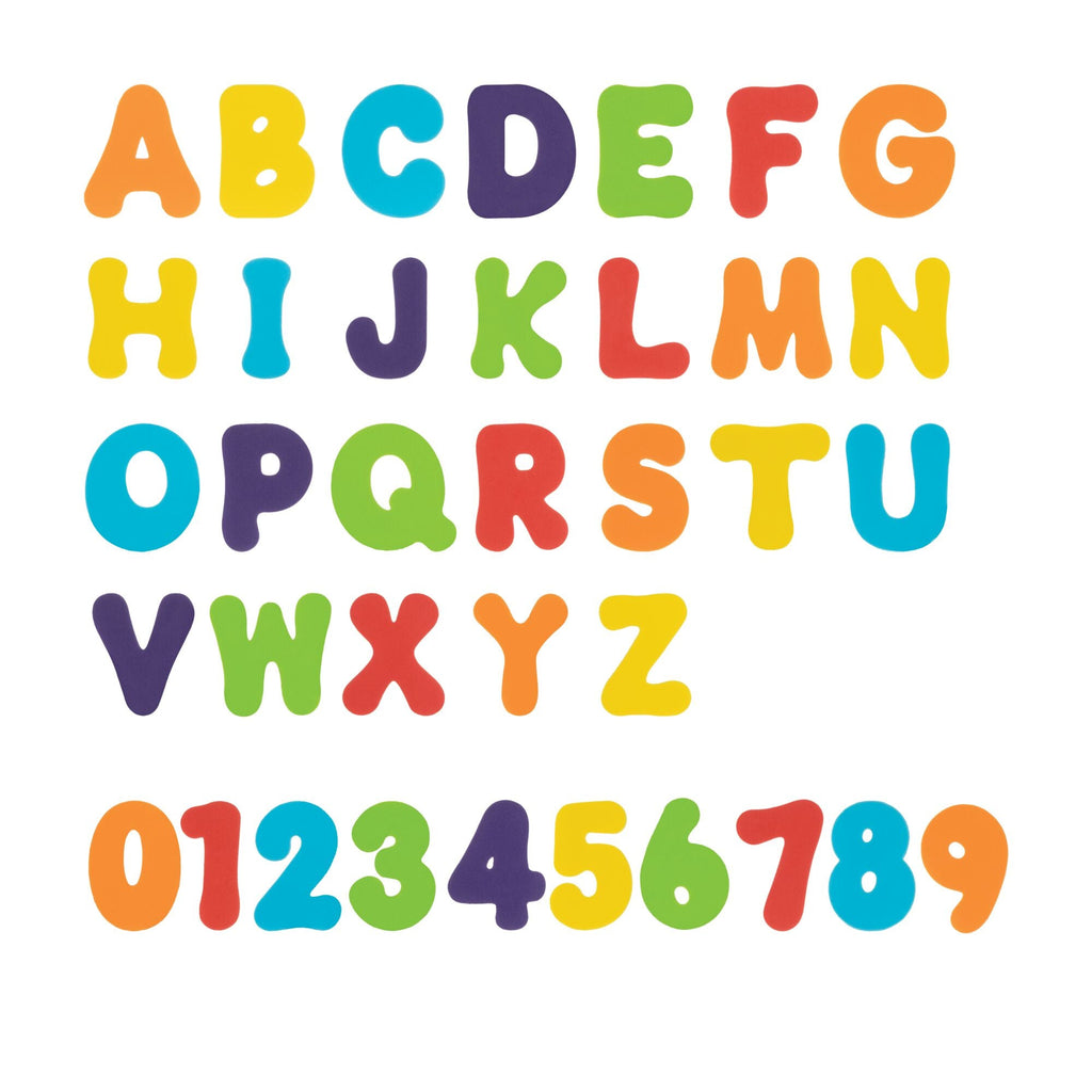 Bath Letters and Numbers Set #305W7