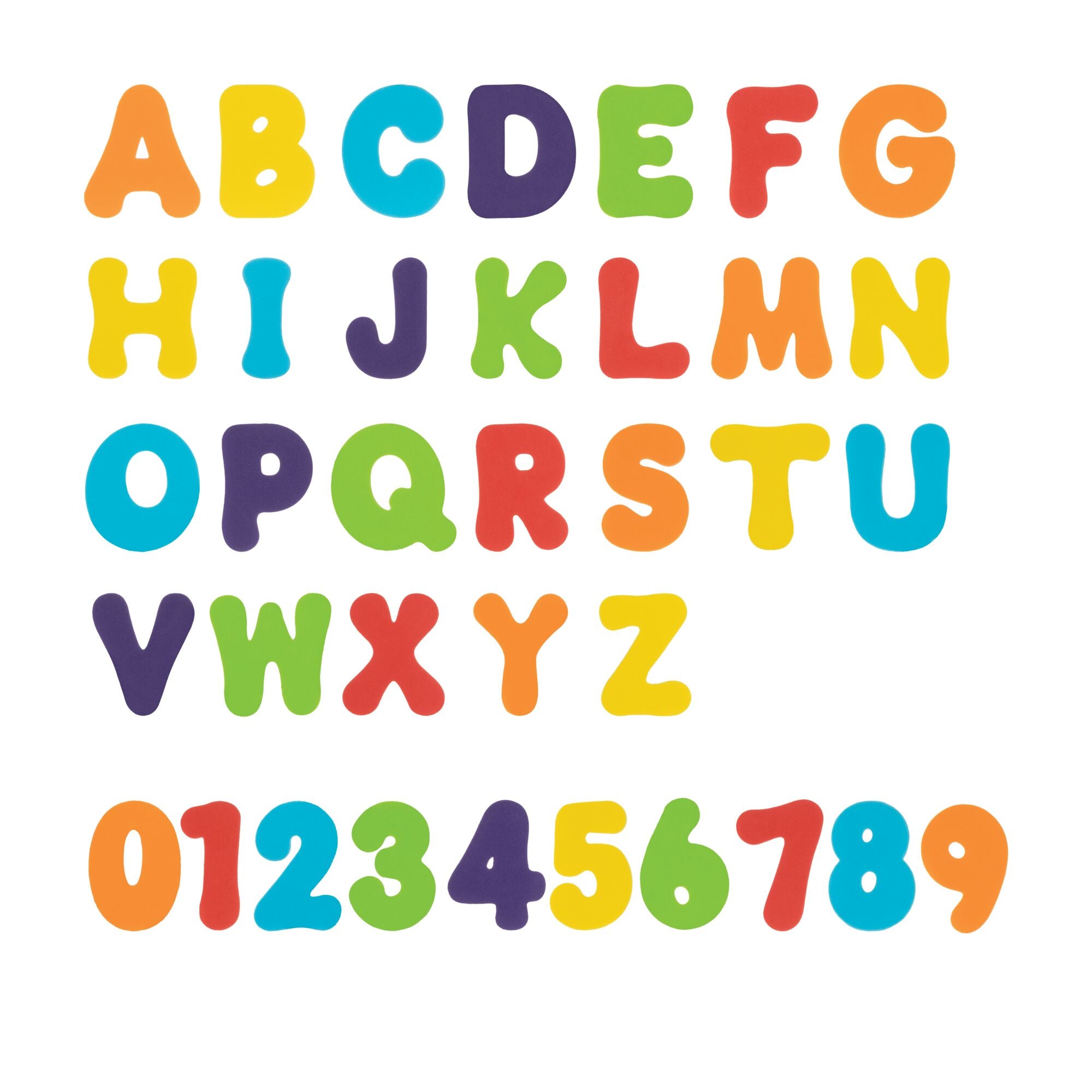 Bath Letters and Numbers Set #305W7